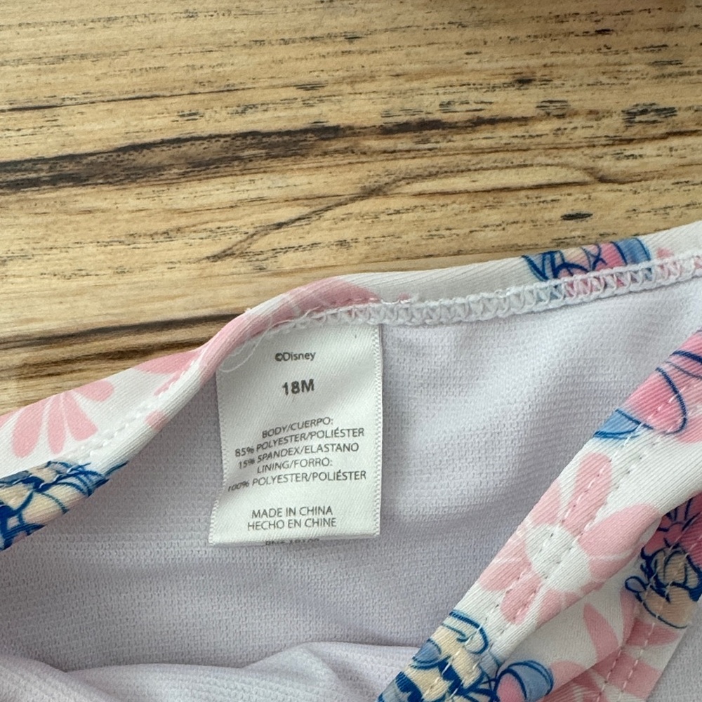 Disney 18M Pink Floral Swim Set - Picture 3 of 3